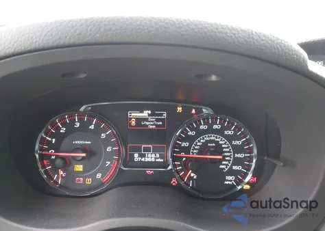 2018 Subaru Wrx from USA, damaged, VIN JF1VA1A67J9818677